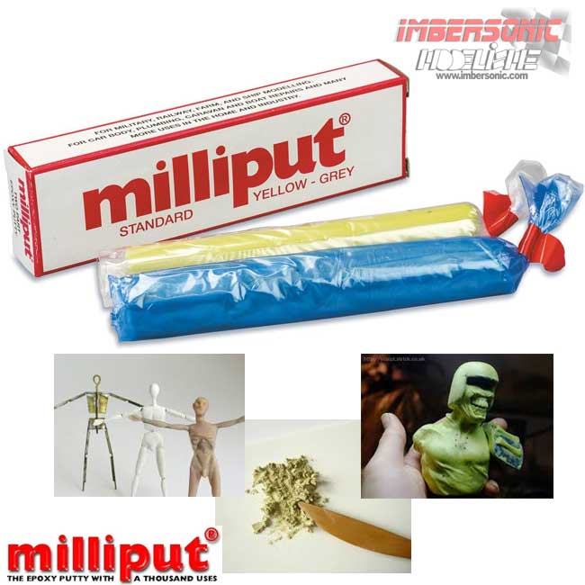 MILLIPUT MASILLA EPOXY Standard Yellow Grey