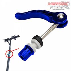 CIERRE TIJA MASTIL PATINETE ELECTRICO UNIVERSAL - AZUL-