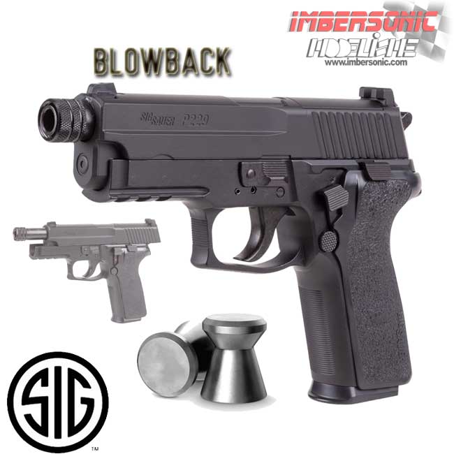 PISTOLA AIRE COMPRIMIDO SIG SAUER P229 cal.4.5mm. Blowback