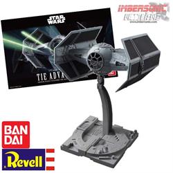 STAR WARS MAQUETA TIE ADVANCED X1 REVELL BANDAI escala 1.72 cód.01214