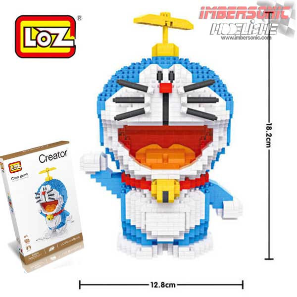 LOZ CREATOR DORAEMON MICRO BLOCK ref.9031 1570 pzas.