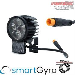 FOCO ALUMINIO DE LUZ DELANTERA CON CLAXON PARA SMARTGYRO