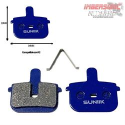 PASTILLA DE FRENO PATINETE ELECTRICO SUNIIK RESINA PREMIUM K2 COMPATIBLE