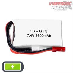 BATERIA LIPO 7.4 VOLT 1600MHa. FS-GTS CONECTOR BEC