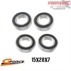 RODAMIENTO 15X28X7 GFORCE 4 UNIDADES ref.GF-0500-027