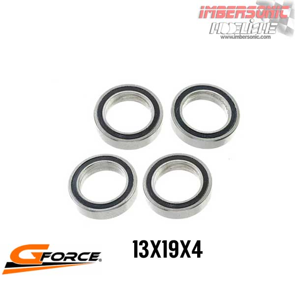 RODAMIENTO 13X19X4 GFORCE 4 UNIDADES ref.GF-0500-025