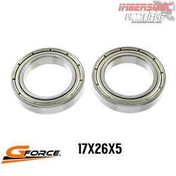RODAMIENTO 17X26X5 GFORCE 2UNIDADES ref.GF-0550-032
