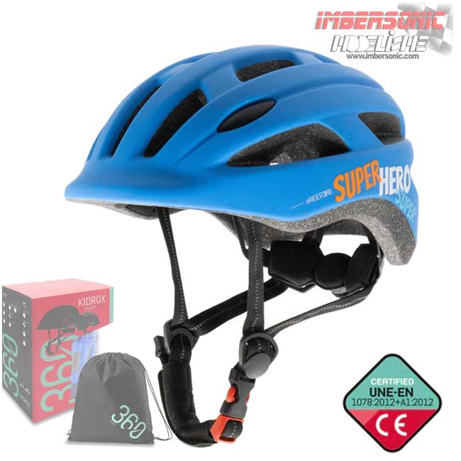 CASCO MOBILIDAD URBANA INFANTIL E-RIDER 360 CB03 AZUL talla-S