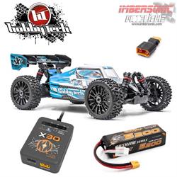 HOBBYTECH COMBO BUGGY SPIRIT NXT EVO 1.8 BRUSHLESS  BAT y CARGADOR