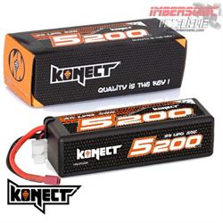 BATERIA LIPO 11.1VOLT. 5200MAH-40C KONECT LP3S5200