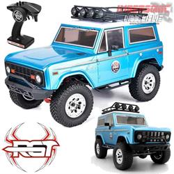 COCHE CRAWLER ROCK CRUISER V3FD 1.10 RGT136100 V3FD 4X4 WATERPROOF AZUL RTR