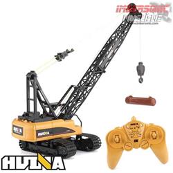 GRUA HUINA 1572 esc.1.14 BRAZO METALICO 2.4GHZ