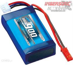 BATERIA LI-PO 7.4 LRP 900MAH. cód.430043