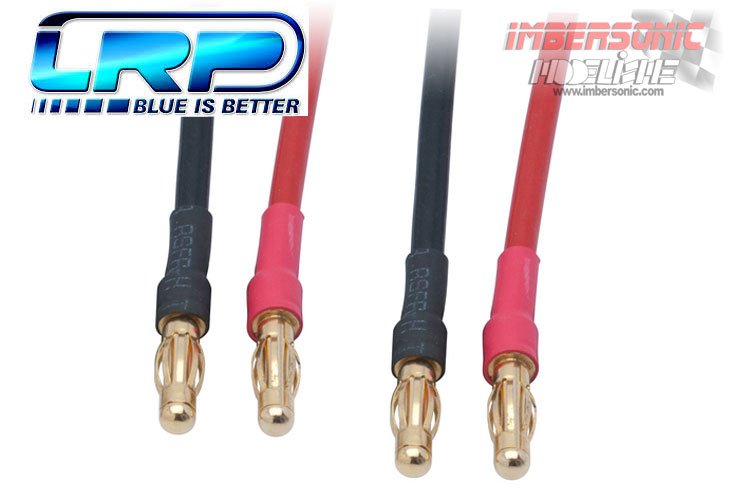 CONECTOR LRP BATERIA 4MM DOBLE 65829