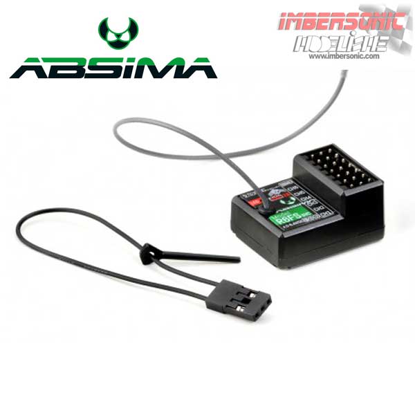 RECEPTOR ABSIMA 6 CANALES R6FS SCV 2.4GHZ