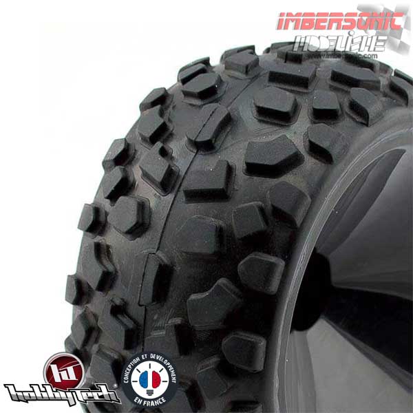 NEUMATICO+LLANTA TRUGGY HOBBYTECH 1.10 HT422