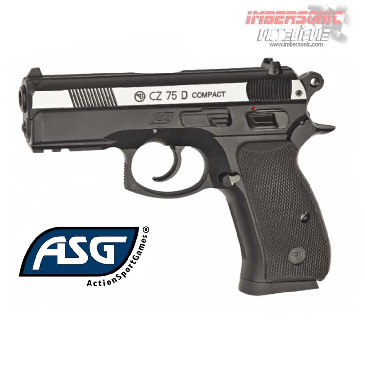 ARMA COLECC. CZ75D COMPACT DUAL TONE ASG 4.5MM. CO2 ASG16200