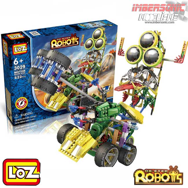 LOZ ROBOT OX-EYED COD.3029 622 PZAS.