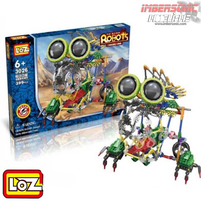 LOZ ROBOT TOUCAN BEAST REF.3026 399PZAS.