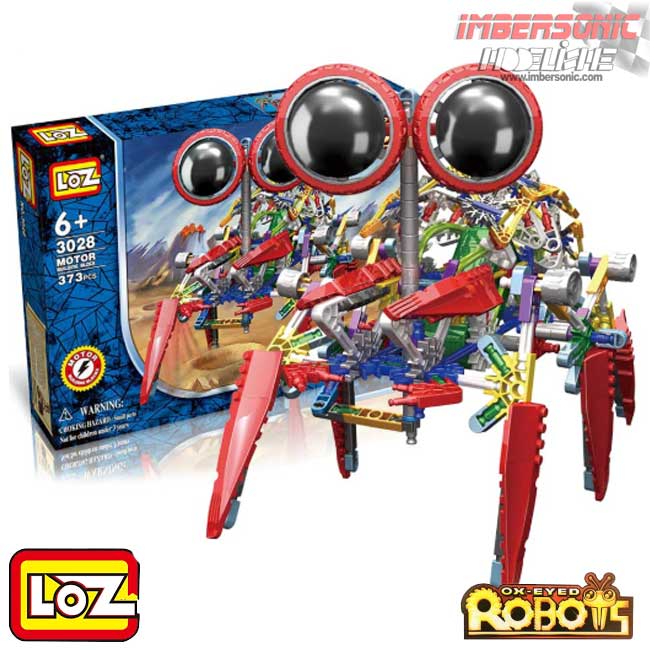 LOZ ROBOTS SPIDER REF. 3028 373PZAS.