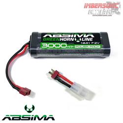 BATERIA 7.2VOLT. NIMH 3000MAH -10C ABSIMA 4100010