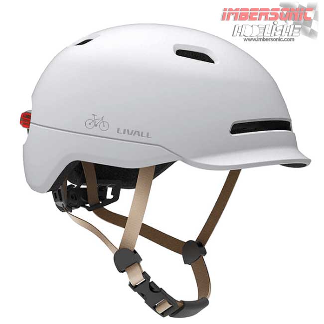 CASCO MOVILIDAD ELECTRICA LIVALL Mod.C20 54-58 SNOW WHITE