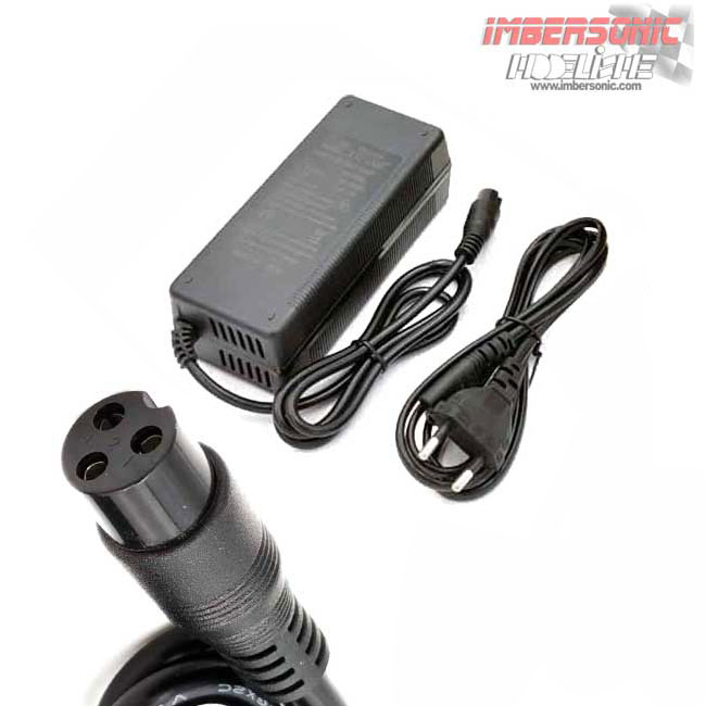 CARGADOR PATINETE ELECTRICO 48V. CONECTOR GX16 GENERICO