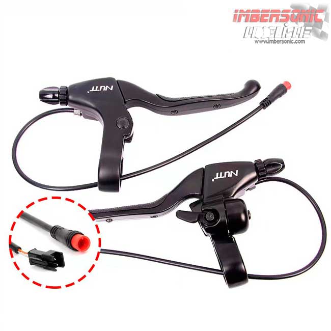 MANETAS DE FRENO NUTT CON SENSOR Y CONECTOR WATERPROOF