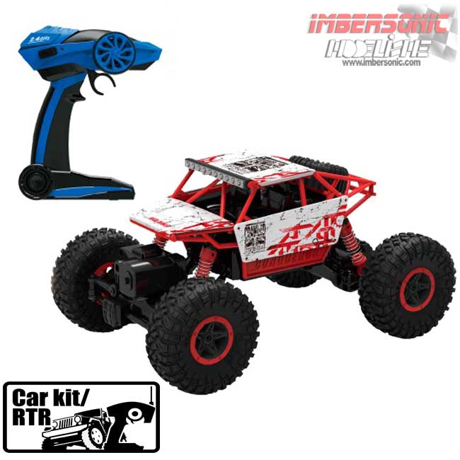 CRAWLER ALL TERRAIN (ROJO )1.18 4WD