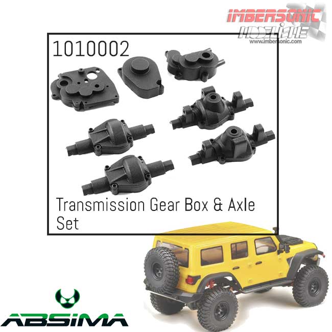 ABSIMA SET CAJA TRANSMISION Y DIFERENCIALES CRAWLER reff. 1010002