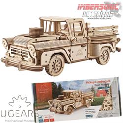 UGEARS MECHANICAL MODELS CONSTRUCCION EN MADERA PICKUP LUMBERJACK