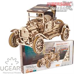 UGEARS MECHANICAL MODELS CONSTRUCCION EN MADERA MODEL T RETRO CAR