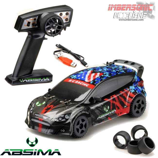 COCHE RADIO CONTROL ABSIMA X-RACER 1:24 TOURING - DRIFT 2WD