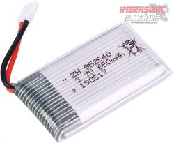 BATERIA LI-PO 3.7v.  650MAH CONECTOR DIY