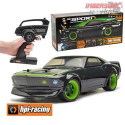 COCHE RADIO CONTROL HPI MICRO RS4 DRIFT 1969 FORD MUSTANG