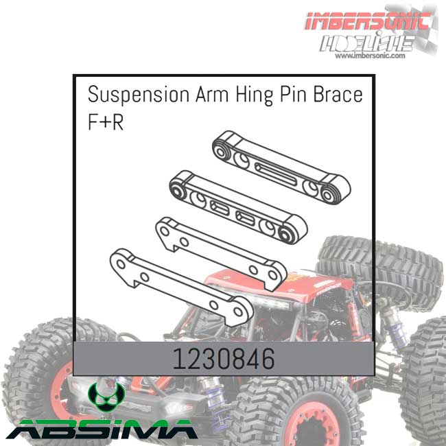 ABSIMA RECAMBIO SOPORTE EJES TRAPECIO  ADB1.4 REF. 1230846