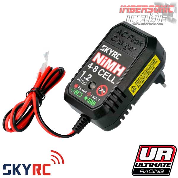 CARGADOR BATERIAS E18 NIMH 4-8S CONECTOR TAMIYA 240V AC SKYRC