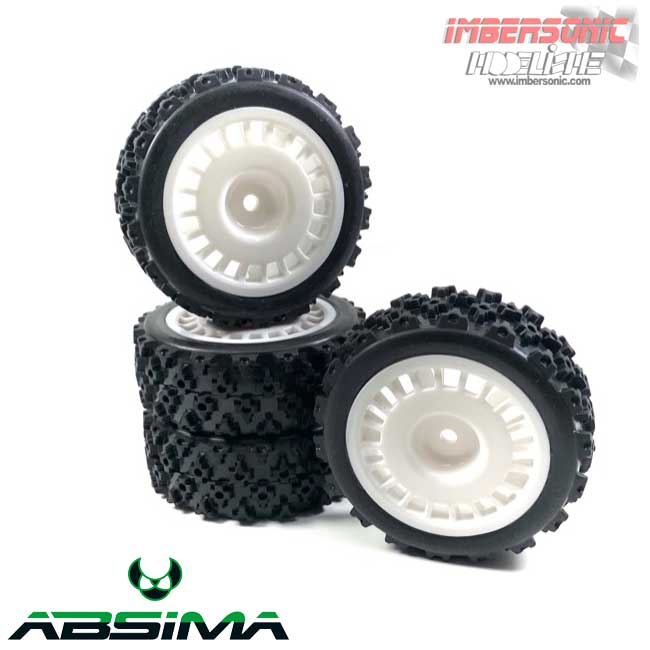 NEUMATICO CON LLANTA ABSIMA -Rally white Design- 1.10