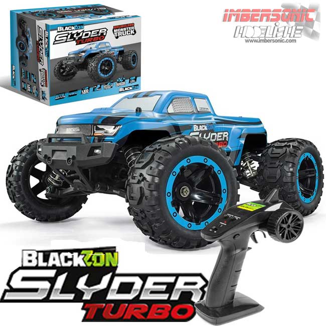 COCHE RADIO CONTROL BLACKZON SLYDER TURBO MT 1.16 4WD COD.540201