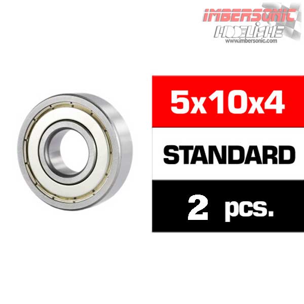 RODAMIENTO 5X10X4MM. 2 UNIDADES