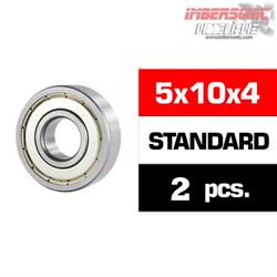 RODAMIENTO -CAMPANA- 5X10X4MM. 2 UNIDADES