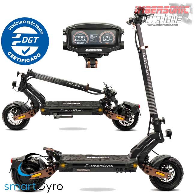 PATINETE ELECTRICO SMARTGYRO RYDER CERTIFICADO SG27-454