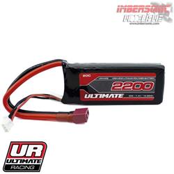 BATERIA LIPO 7.4VOLT. ULTIMATE  2200mAh 20C T-DEAN