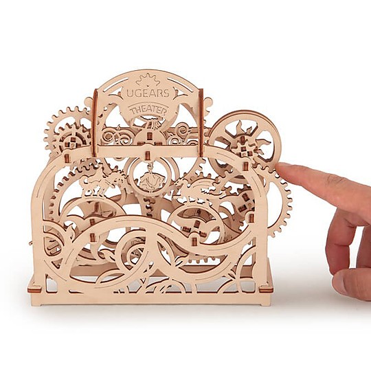 UGEARS MECHANICAL MODELS CONSTRUCCION EN MADERATEATRO REF.70002