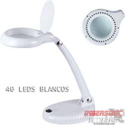 LUPA LED SOBREMESA 3-8 DIOPTRIAS CÓD 19402