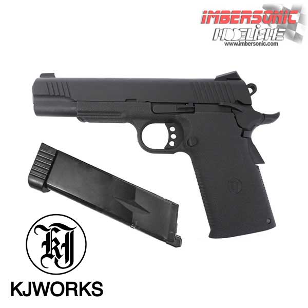 PISTOLA KJWORKS KP11 4.5MM. CO2 BB,S ACERO