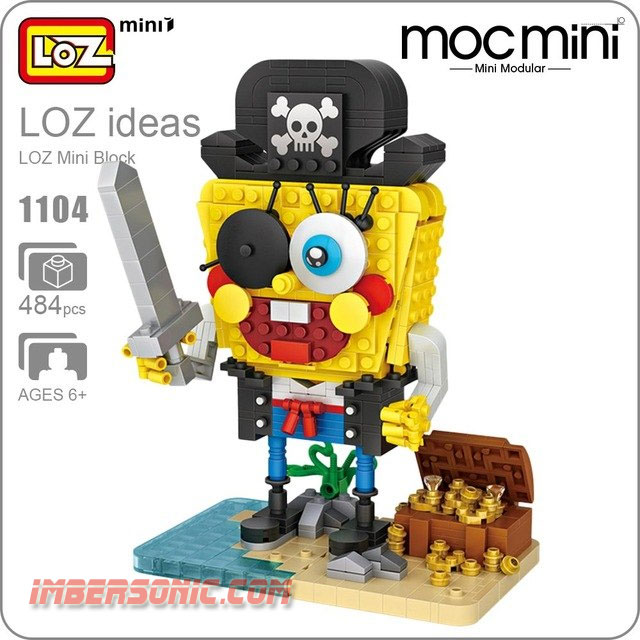 LOZ MOCMINI COD.1104 584PCS