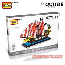 LOZ MOCMINI COD.1211 PIRATE SHIP