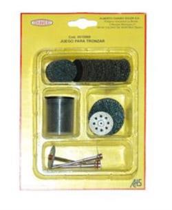 DISCOS DE CORTE PARA MINI TALADRO 101PZAS. CÓD.610989
