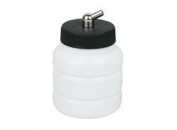 RECIPIENTE PINTURA 80ML CON CONEXIÓN PARA AEROGRAFO